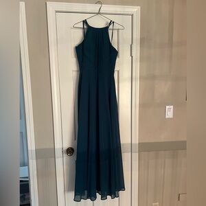 Azazie Bridesmaid dress -Peacock